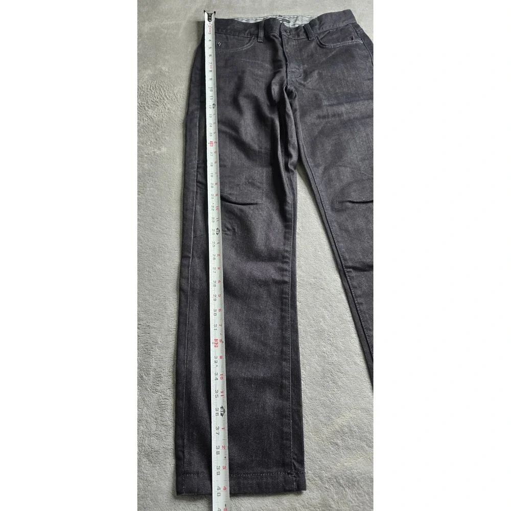 Black Diamond Equipment Mission Wool Denim Pants Mens 30x30 (30x29) Black Blue